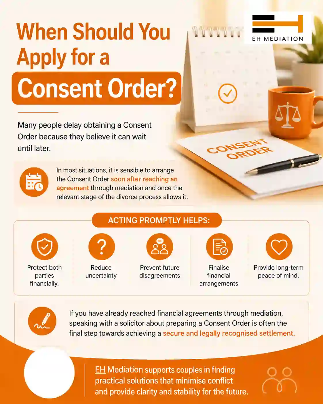 When Should You Apply for a Consent Order Peterborough?